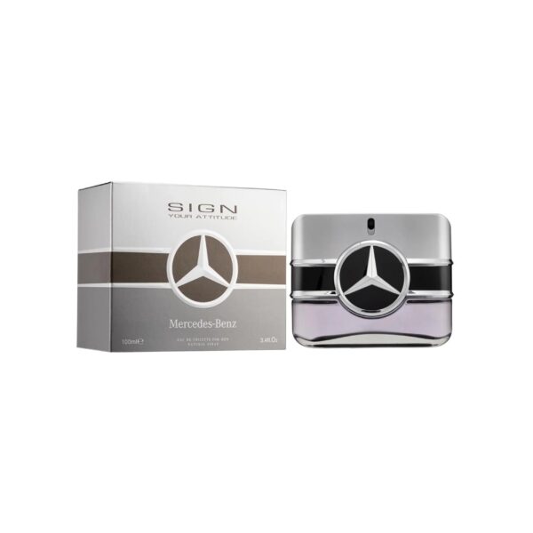 Mercedes-Benz Mercedes Benz Sign Your Attitude Eau de Toilette for Men – 3.4 oz
