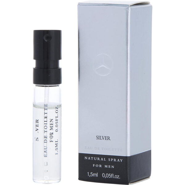 Mercedes-Benz Mercedes Benz Silver Eau de Toilette for Men – 0.05 oz