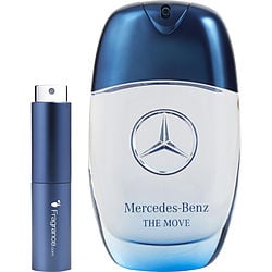 Mercedes-Benz The Move EDT Spray 0.27 oz Travel Spray for Men