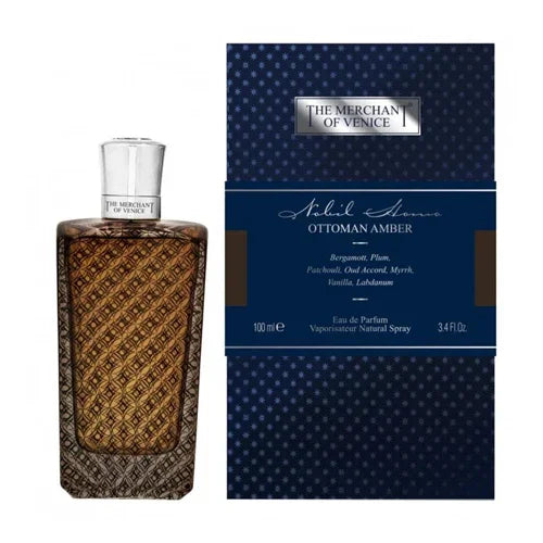 The Merchant of Venice Nobil Homo Ottoman Amber Eau de Parfum for Men – 3.4 oz