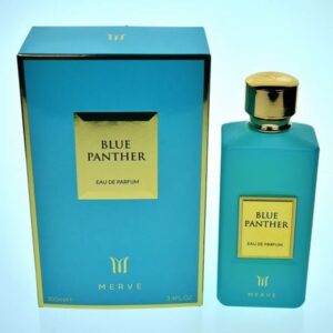 Merve Blue Panther Eau de Parfum Spray for Men - 3.4 oz