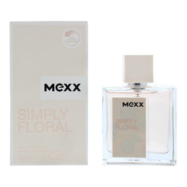 Mexx Simply Floral Eau de Toilette for Women – 1.6 oz