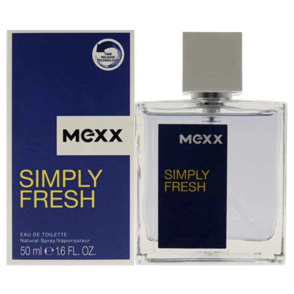 Mexx Simply Fresh Eau de Toilette for Men – 1.6 oz