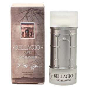 Micaelangelo Bellagio Uomo Eau de Toilette for Men – 0.13 oz