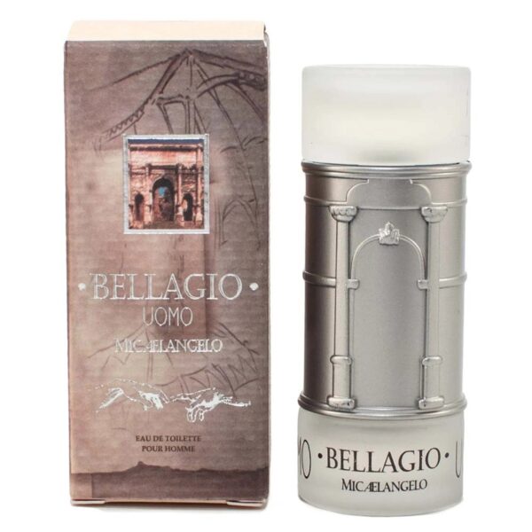 Micaelangelo Bellagio Uomo Eau de Toilette for Men – 0.13 oz