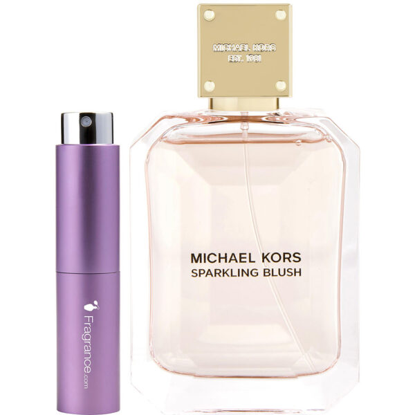 Michael Kors Sparkling Blush TRAVEL Eau de Parfum for Women – 0.27 oz