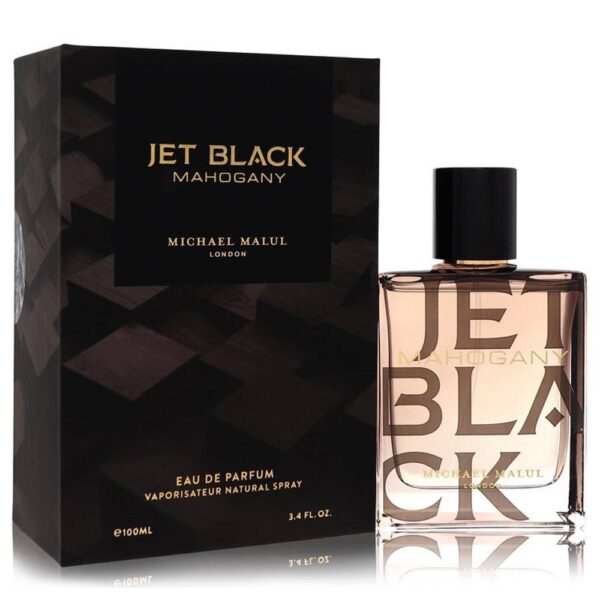 Michael Malul Jet Black Mahogany Eau de Parfum for Men – 3.4 oz