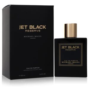 Michael Malul Jet Black Reserve Eau de Parfum for Men – 3.4 oz