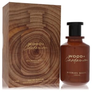Michael Malul Wood + Cardamom Eau de Parfum for Men – 3.4 oz