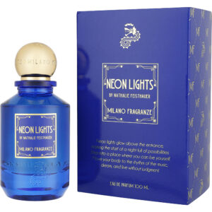 Milano Fragranze Neon Lights Eau de Parfum for Unisex – 3.4 oz