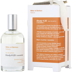 Miller Et Bertaux Study No. 23 Newsletter Eau de Parfum for Unisex – 3.4 oz