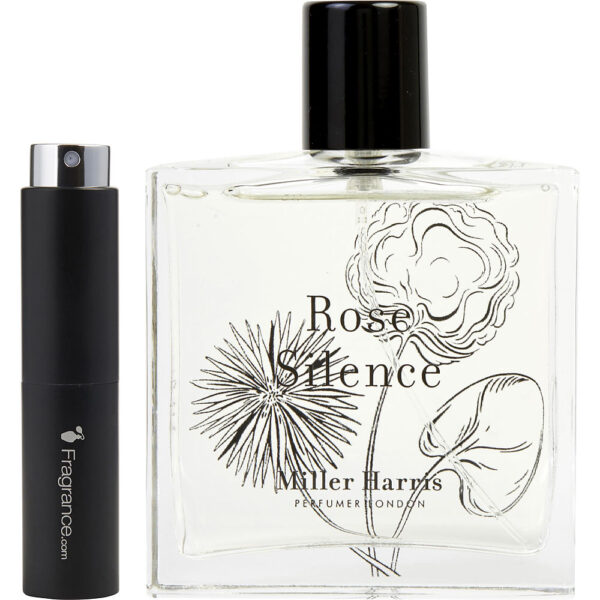 Miller Harris Rose Silence TRAVEL Eau de Parfum for Women – 0.27 oz