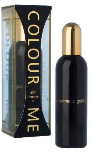 Milton-Lloyd Milton Lloyd Colour Me Gold Femme Eau de Parfum for Women – 3.4 oz