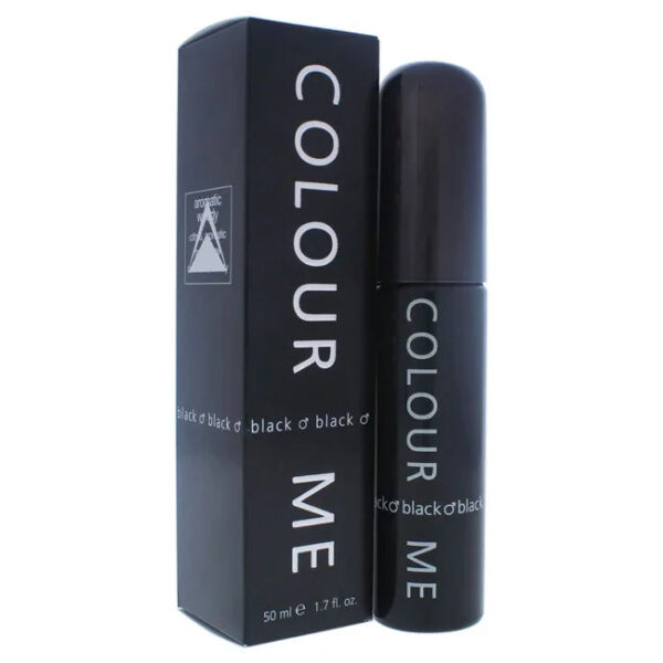 Milton-Lloyd Milton Lloyd Colour Me Black Eau de Parfum for Men – 1.7 oz