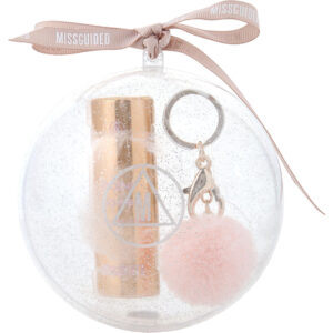 Missguided Babe Power EAU DE PARFUM SPRAY 0.33 OZ & Pom Pom Keyring