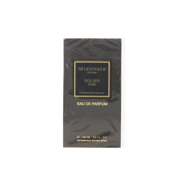 Mizensir Golden Oud Eau de Parfum for Unisex – 3.3 oz