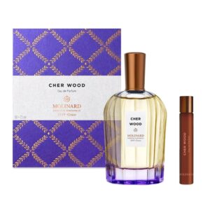 Molinard Cher Wood Eau de Parfum for Women – 2 piece gift set