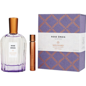 Molinard Rose Emois for Women Eau de Parfum Spray & Roll-On Set