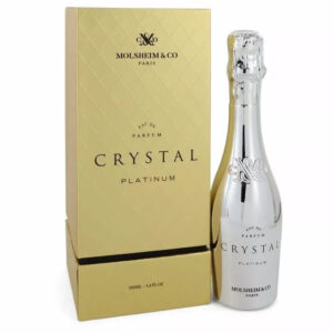 Molsheim & Co Crystal Platinum Eau de Parfum for Unisex – 3.4 oz