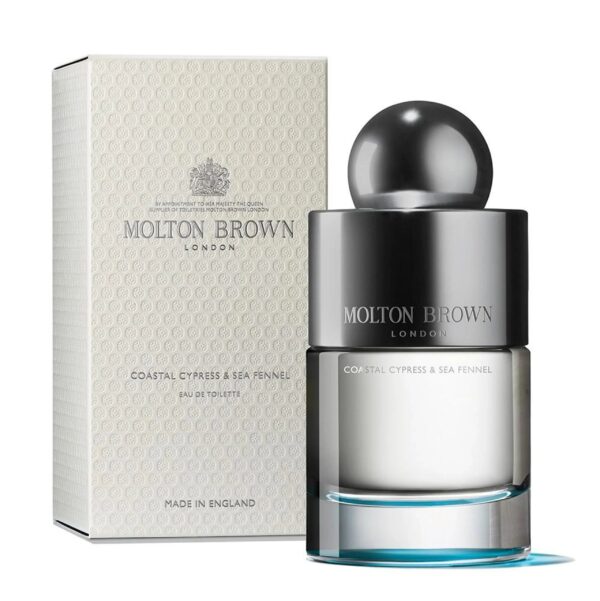 Molton Brown Coastal Cypress & Sea Fennel Eau de Toilette for Unisex – 3.3 oz