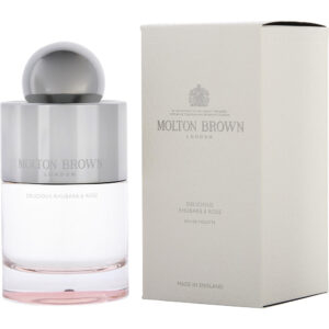 Molton Brown Delicious Rhubarb & Rose Eau de Toilette for Women – 3.4 oz