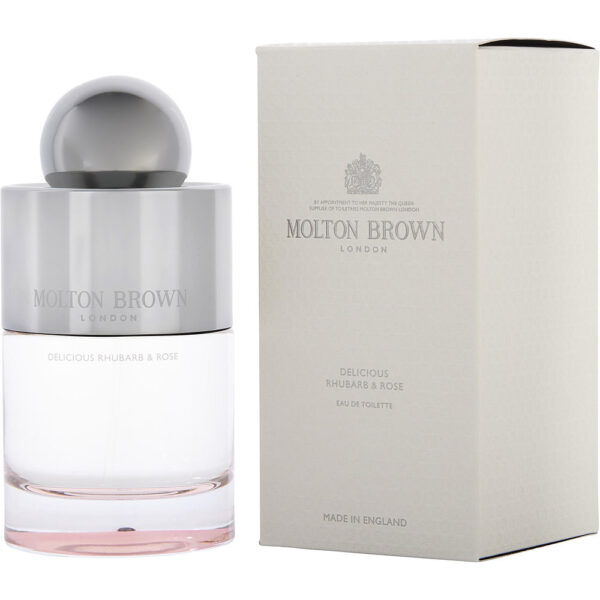 Molton Brown Delicious Rhubarb & Rose Eau de Toilette for Women – 3.4 oz