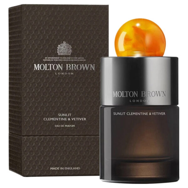 Molton Brown Sunlit Clementine & Vetiver Eau de Parfum for Unisex – 3.4 oz