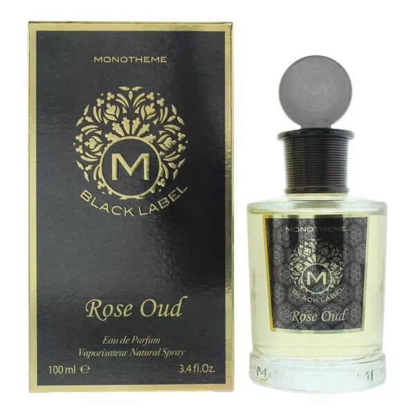 Monotheme Venezia Monotheme Rose Oud Eau de Parfum for Unisex – 3.4 oz