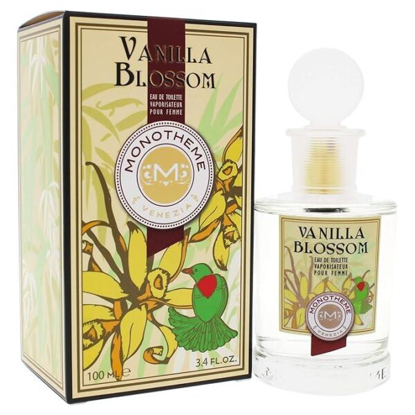 Monotheme Venezia Monotheme Vanilla Blossom Eau de Toilette for Women – 3.4 oz