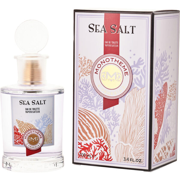 Monotheme Venezia Sea Salt Eau de Toilette for Unisex – 3.4 oz