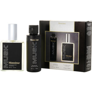 Monsieur Musk by Dana EDT Spray & Shower Gel Set for Men