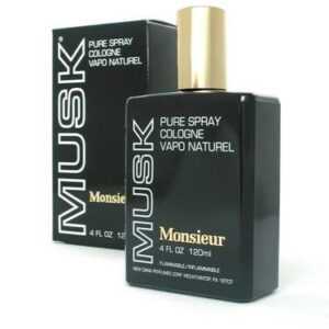 Monsieur Musk Cologne Spray for Men - 4.0 oz