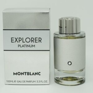 Mont Blanc Explorer Platinum Men's Eau de Parfum Spray 3.3 oz