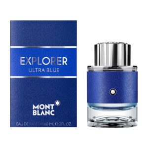 Mont Blanc Montblanc Explorer Ultra Blue Eau de Parfum for Men – 2.0 oz