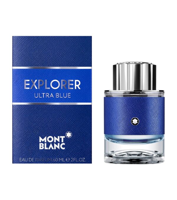 Mont Blanc Montblanc Explorer Ultra Blue Eau de Parfum for Men – 2.0 oz