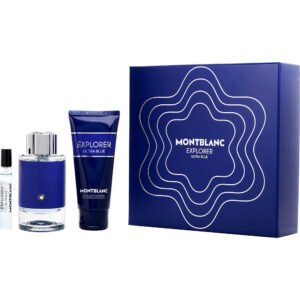 Mont Blanc Explorer Ultra Blue Fragrance Set for Men