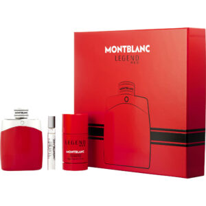 Mont Blanc Legend Red Men's Fragrance Gift Set – 3.3 oz