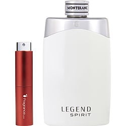 Mont Blanc Legend Spirit EDT SPRAY 0.27 OZ Travel Spray for Men