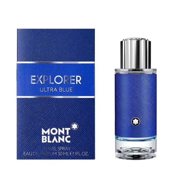 Mont Blanc Montblanc Explorer Ultra Blue Eau de Parfum for Men – 1 oz