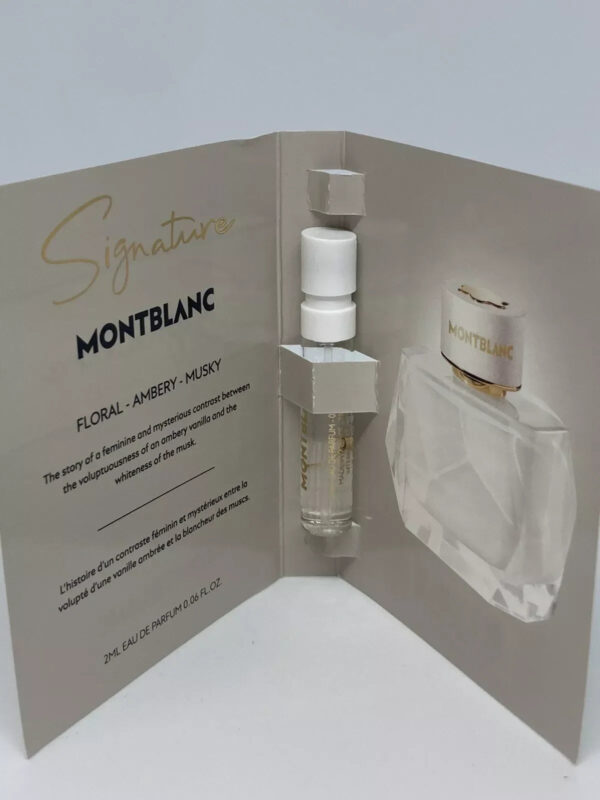 Mont Blanc Montblanc Signature Eau de Parfum for Women – 0.06 oz
