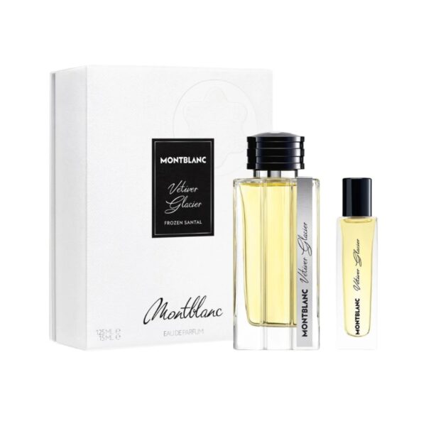 Mont Blanc Montblanc Vetiver Glacier 2 piece Eau de Parfum for Men – 2 piece gift set