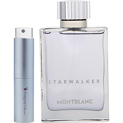 Mont Blanc Starwalker EDT SPRAY 0.27 OZ Travel Spray for Men