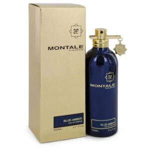 Montale Blue Amber Eau de Parfum for Unisex – 3.4 oz