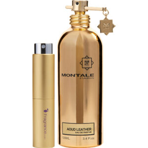 Montale Paris Aoud Leather TRAVEL Eau de Parfum for Unisex – 0.27 oz