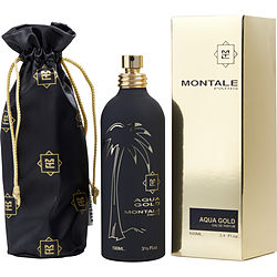 Montale Paris Aqua Gold EAU DE PARFUM SPRAY 3.4 OZ
