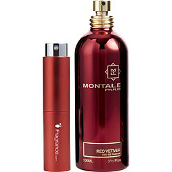 Montale Paris Red Vetiver for Men — 0.27 oz Travel Spray