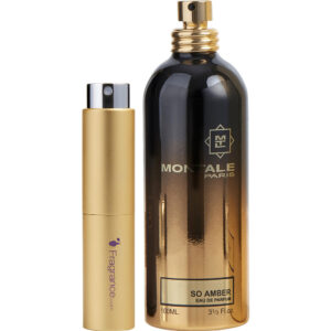 Montale Paris So Amber TRAVEL Eau de Parfum for Unisex – 0.27 oz