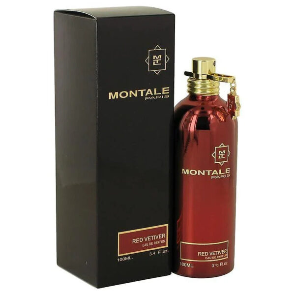 Montale Red Vetiver Eau de Parfum for Unisex – 3.4 oz