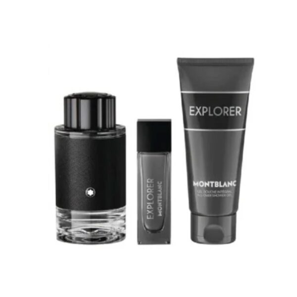 Montblanc Explorer 3 piece v5 Eau de Parfum for Men – 3 piece gift set - v5