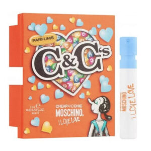 Moschino Cheap & Chic I Love Love Eau de Toilette for Women – 0.03 oz